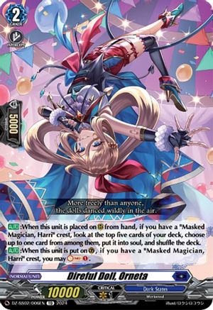 Direful Doll, Orneta (DZ-SS02/006EN) - DZ-SS02: Stride Deckset -Harri-