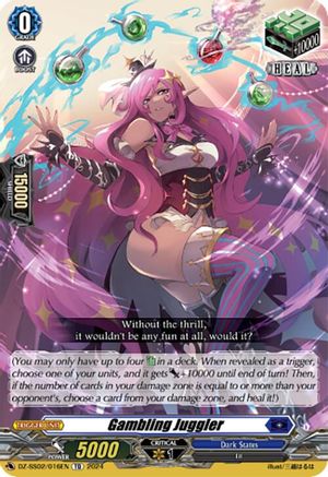 Gambling Juggler (DZ-SS02/016EN) - DZ-SS02: Stride Deckset -Harri-