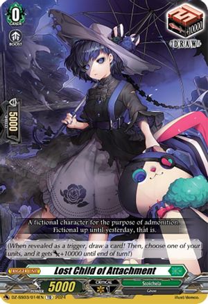 Lost Child of Attachment (DZ-SS03/014EN) - DZ-SS03: Stride Deckset -Nightrose-