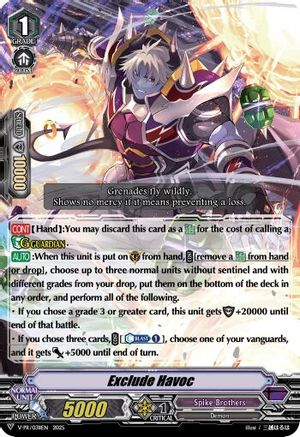 Exclude Havoc (V-PR/0311EN) - V Promo Cards