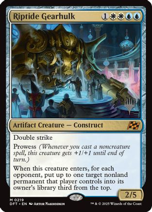 Riptide Gearhulk (PPDFT-219) - Promo Pack: Aetherdrift Foil