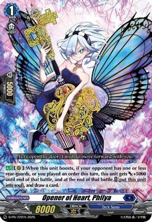 Opener of Heart, Philya (D-PR/722EN) - D Promo Cards