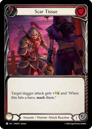 Scar Tissue (Red) (FNG015) - Blitz Deck: The Hunted - Fang