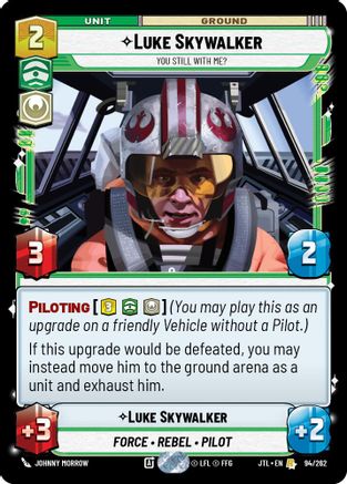 Luke Skywalker - You Still With Me? (094/262) - Jump to Lightspeed