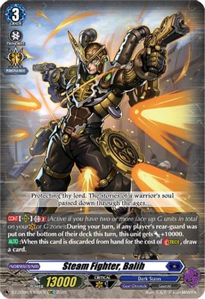 Steam Fighter, Balih (EXC) (DZ-BT06/EX09EN) - DZ-BT06: Generation Dragenesis
