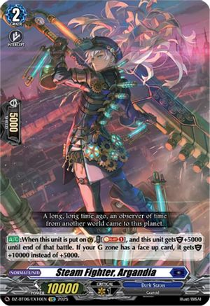Steam Fighter, Argandia (EXC) (DZ-BT06/EX10EN) - DZ-BT06: Generation Dragenesis