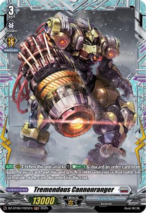 Tremendous Cannonranger (FR) (DZ-BT06/FR25EN) - DZ-BT06: Generation Dragenesis