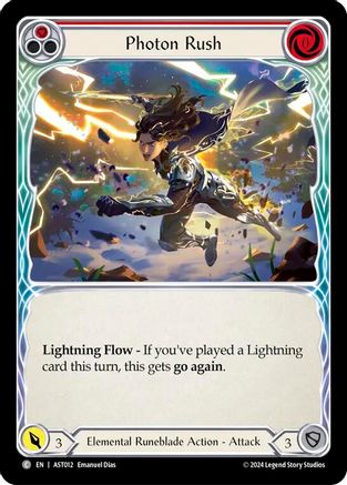 Photon Rush (Red) (AST012) - Armory Deck: Aurora