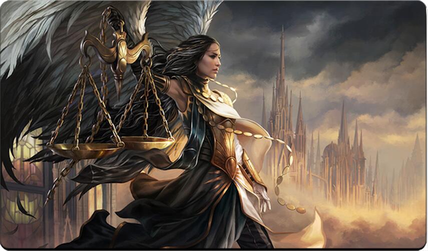 Ultra PRO: Playmat - Magali Villeneuve (Seraph of the Scales - Kickstarter Exclusive)