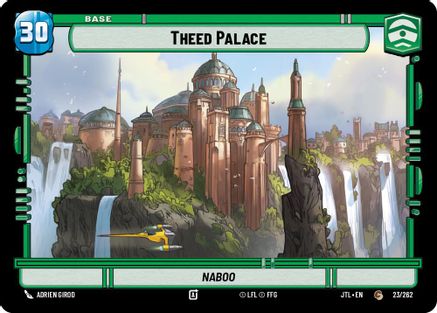 Theed Palace // Shield (023/2262 // T04/T04) - Jump to Lightspeed