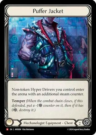 Puffer Jacket (AMX004) - Armory Deck: Maxx Nitro Rainbow Foil