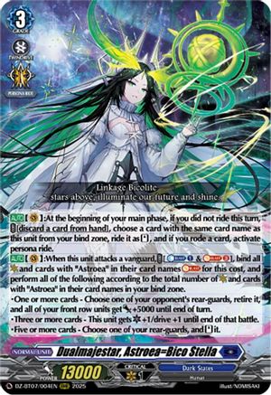 Dualmajestar, Astroea=Bico Stella (DZ-BT07/004EN) - DZ-BT07: Moon Fangs & Cerulean Blaze