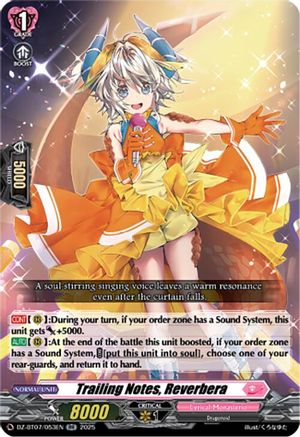 Trailing Notes, Reverbera (DZ-BT07/053EN) - DZ-BT07: Moon Fangs & Cerulean Blaze