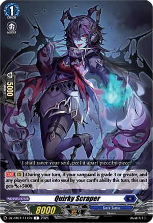 Quirky Scraper (DZ-BT07/111EN) - DZ-BT07: Moon Fangs & Cerulean Blaze