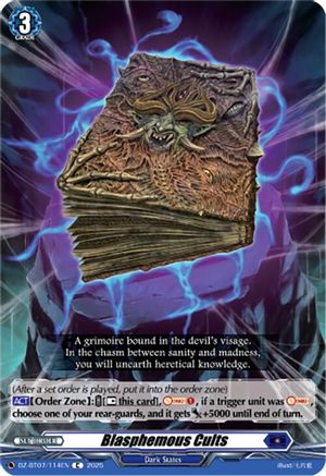 Blasphemous Cults (DZ-BT07/114EN) - DZ-BT07: Moon Fangs & Cerulean Blaze