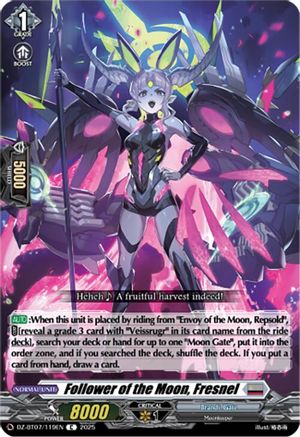 Follower of the Moon, Fresnel (DZ-BT07/119EN) - DZ-BT07: Moon Fangs & Cerulean Blaze