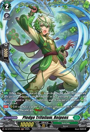 Pledge Trifolium, Reipens (FR) (DZ-BT07/FR34EN) - DZ-BT07: Moon Fangs & Cerulean Blaze