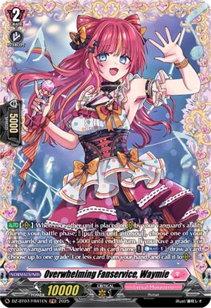 Overwhelming Fanservice, Waymie (FR) (DZ-BT07/FR41EN) - DZ-BT07: Moon Fangs & Cerulean Blaze