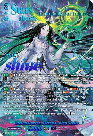 Dualmajestar, Astroea=Bico Stella (SEC) (DZ-BT07/SEC02EN) - DZ-BT07: Moon Fangs & Cerulean Blaze
