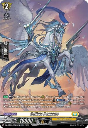 Deliver Pegasus (SR) (DZ-BT07/SR26EN) - DZ-BT07: Moon Fangs & Cerulean Blaze
