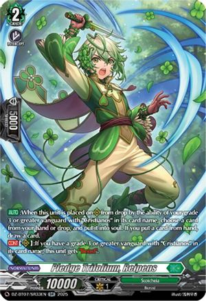 Pledge Trifolium, Reipens (SR) (DZ-BT07/SR33EN) - DZ-BT07: Moon Fangs & Cerulean Blaze