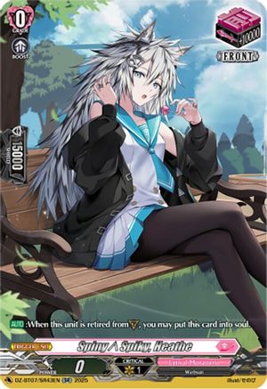 SpinySpiky, Heathe (SR) (DZ-BT07/SR43EN) - DZ-BT07: Moon Fangs & Cerulean Blaze