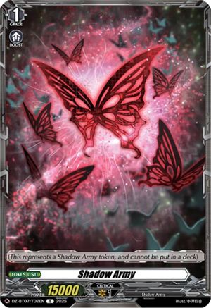 Shadow Army (DZ-BT07/T02EN) - DZ-BT07: Moon Fangs & Cerulean Blaze