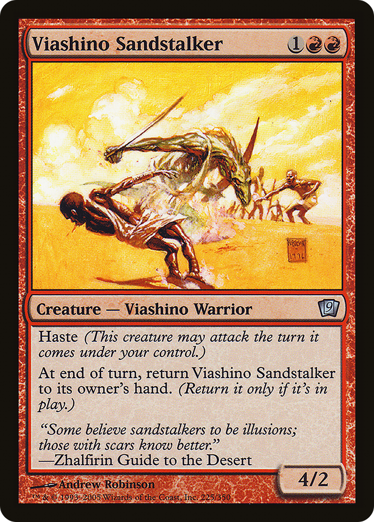 Viashino Sandstalker (9ED-225) - 9th Edition