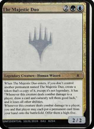 The Majestic Duo (-) - Un-Known Event Playtest Cards