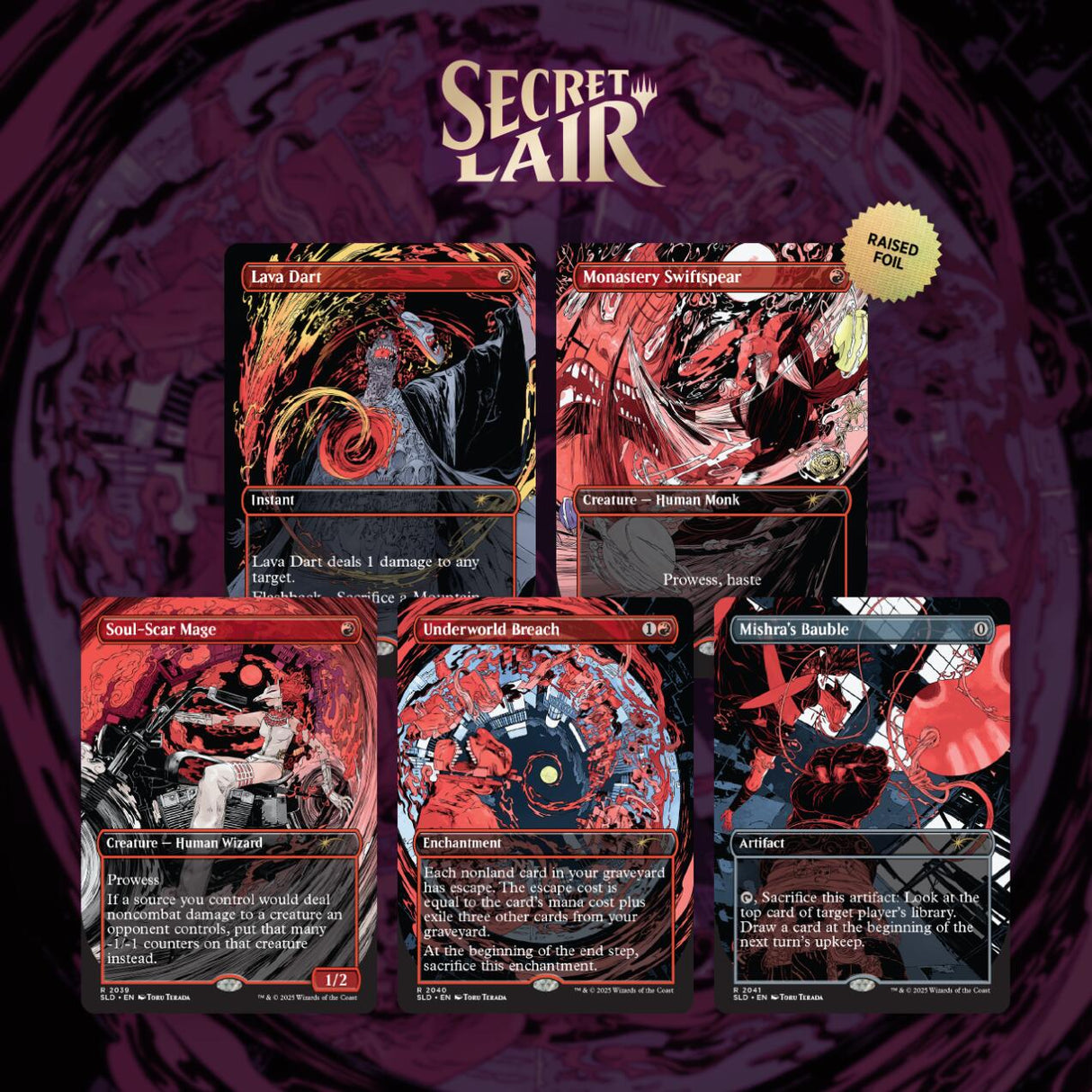 Secret Lair Drop: vroooOOOMMMMMM! - Raised Foil Edition