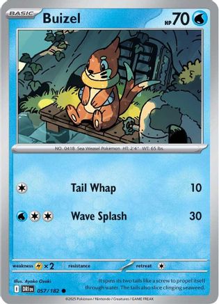 Buizel 057/182 SV10 Destined Rivals - Common