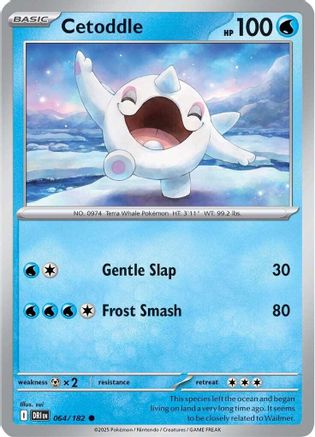 Cetoddle 064/182 SV10 Destined Rivals - Common