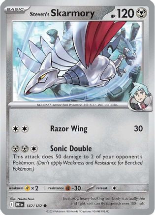 Steven's Skarmory 142/182 SV10 Destined Rivals - Common