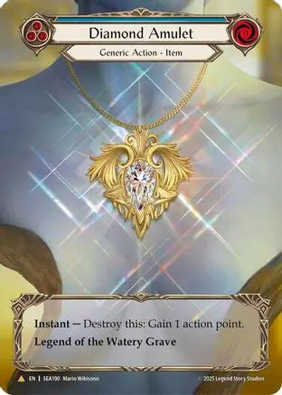 Diamond Amulet (Treasure) (SEA190) - High Seas Cold Foil