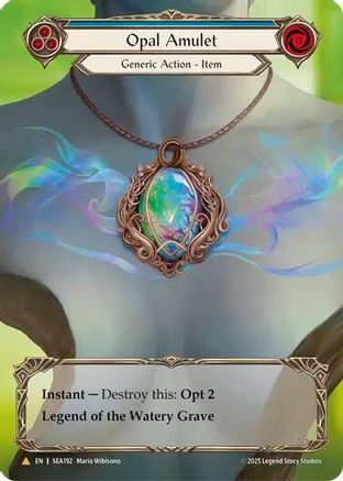 Opal Amulet (Treasure) (SEA192) - High Seas Cold Foil