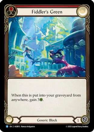 Fiddler's Green (Red) (AGB013) - Armory Deck: Gravy Bones