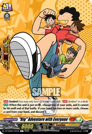 "Big" Adventure with Everyone (DZ-SS05/101EN) - DZ-SS05: CoroCoro Start Deck Pack