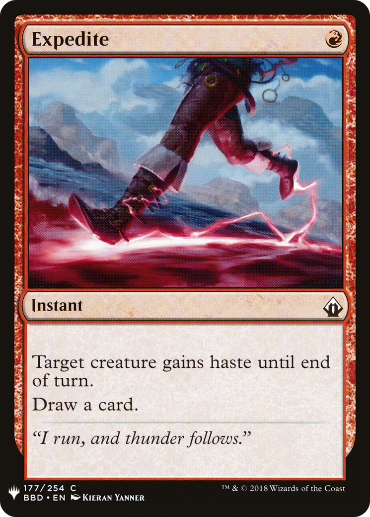 Expedite (LIST-BBD-177) - The List
