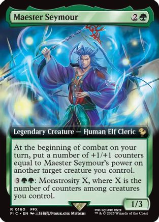 Maester Seymour (Extended Art) (FIC-160) - Commander: FINAL FANTASY