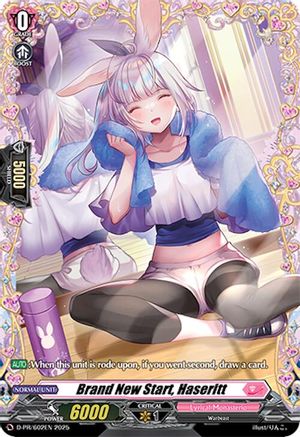 Brand New Start, Haseritt (D-PR/602EN) - D Promo Cards