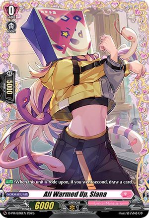 All Warmed Up, Siana (D-PR/626EN) - D Promo Cards