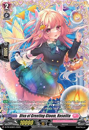 Diva of Greeting Gloom, Roselita (D-PR/630EN) - D Promo Cards
