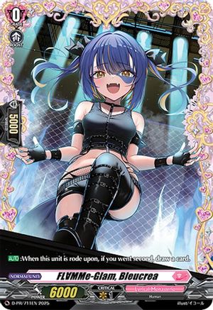 FLMMe-Glam, Bleucrea (D-PR/711EN) - D Promo Cards