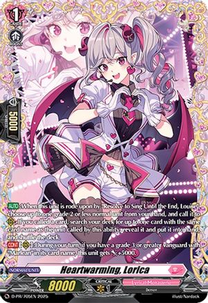 Heartwarming, Lorica (D-PR/705EN) - D Promo Cards