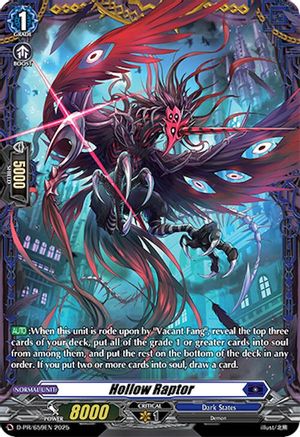 Hollow Raptor (D-PR/659EN) - D Promo Cards
