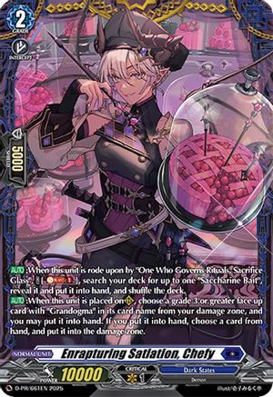 Enrapturing Satiation, Chefy (D-PR/661EN) - D Promo Cards