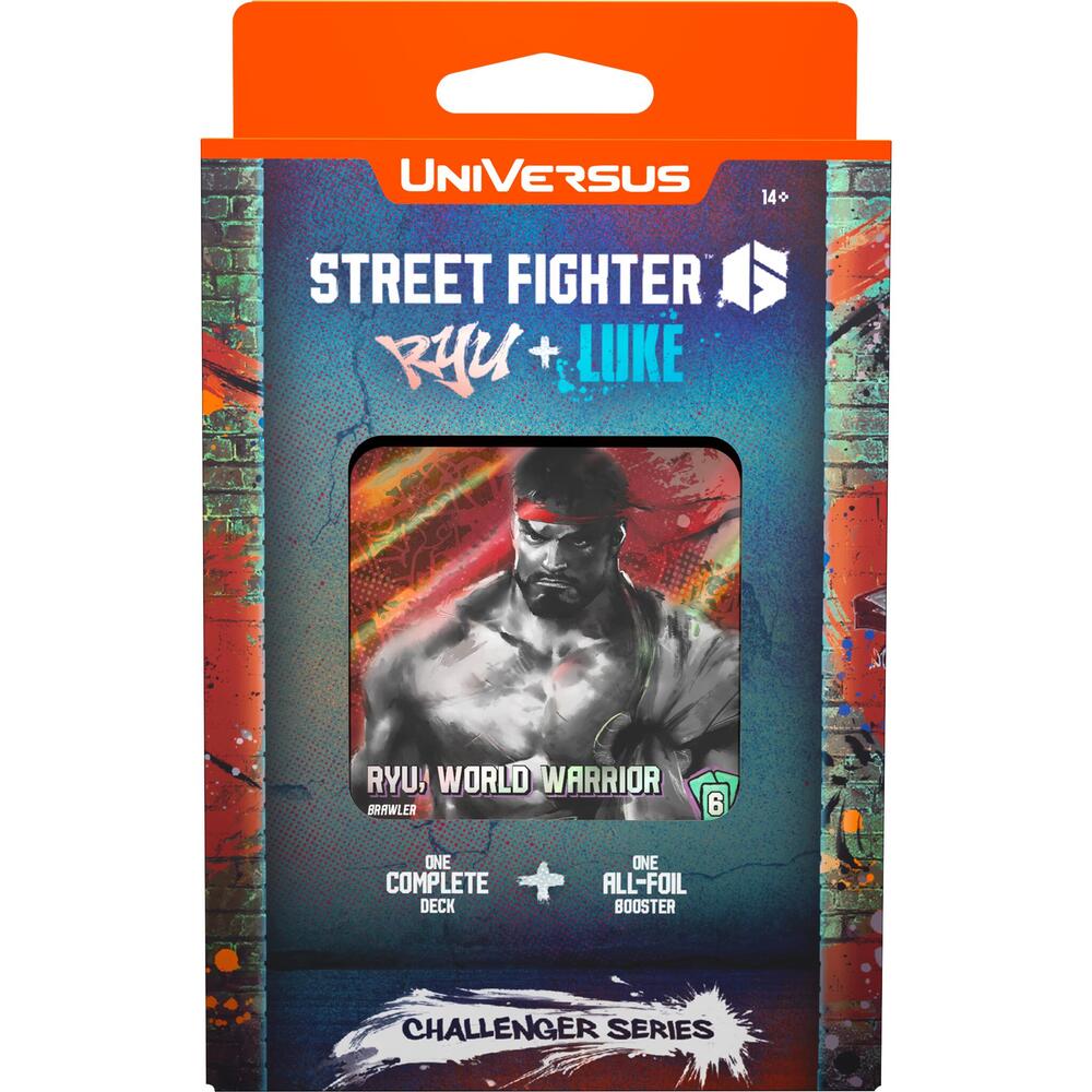 Universus Challenger Series Deck - Street Fighter Ryu and Luke
