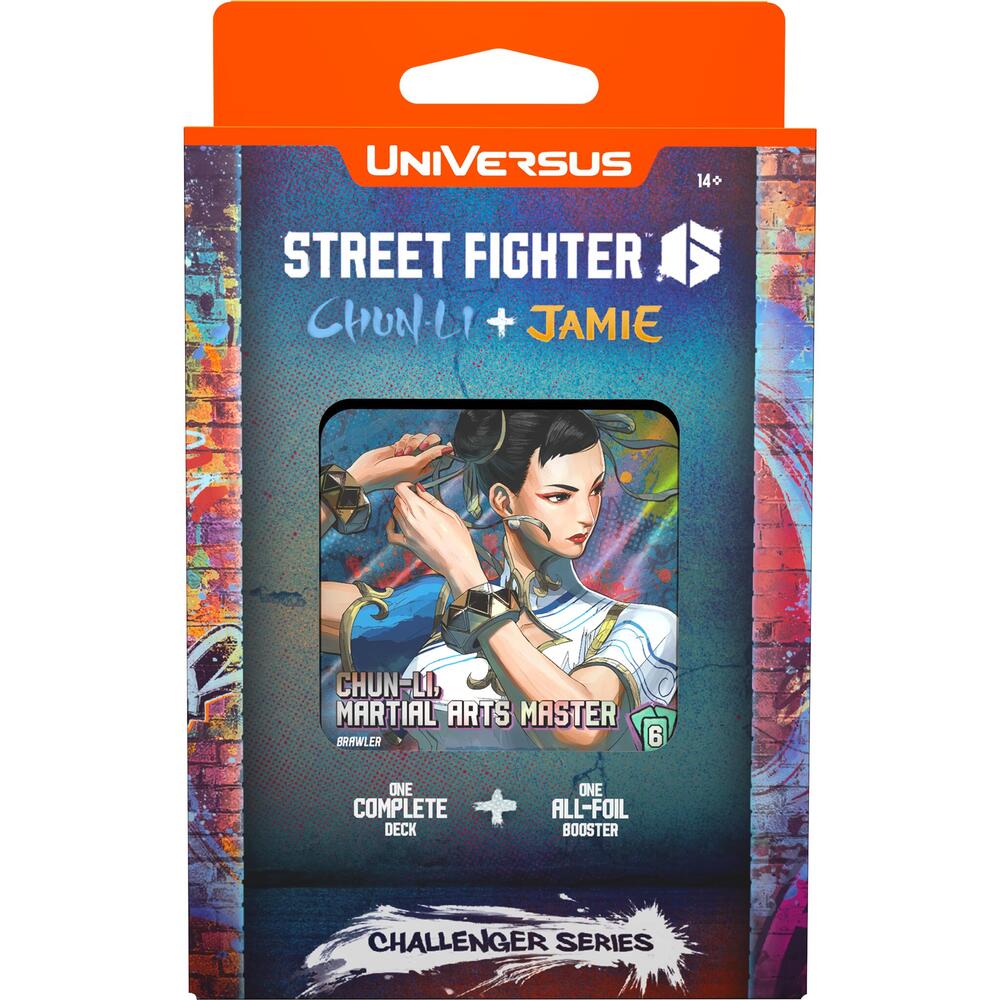 Universus Challenger Series Deck - Street Fighter Chun Li and Jamie