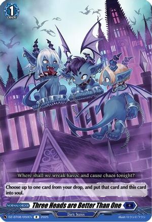 Three Heads are Better Than One (DZ-BT08/050EN) - DZ-BT08: Knights 0f Rebirth