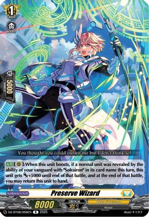 Preserve Wizard (DZ-BT08/056EN) - DZ-BT08: Knights 0f Rebirth